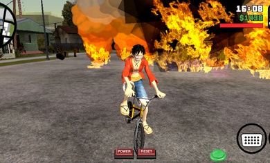 GTASA海贼王之路飞模组图2