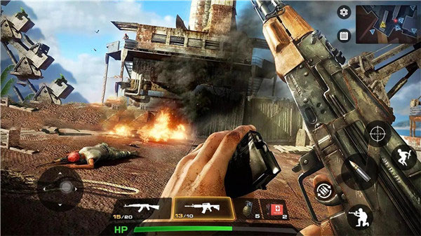 我的和平荣耀单机版图1