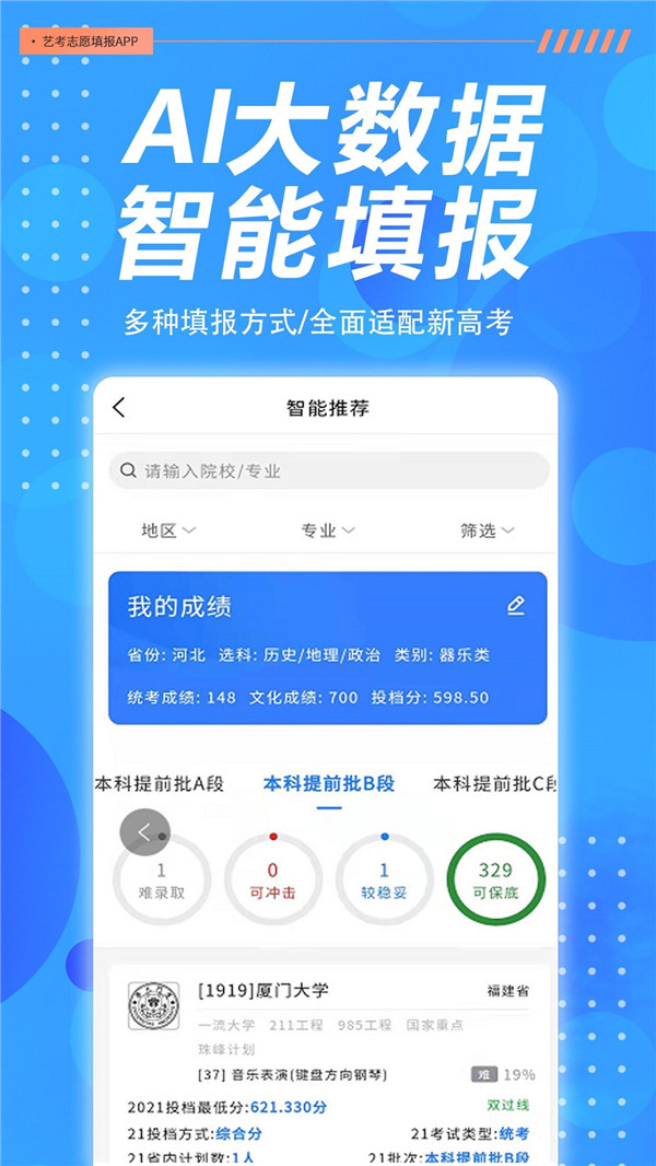 艺考志愿填报图3