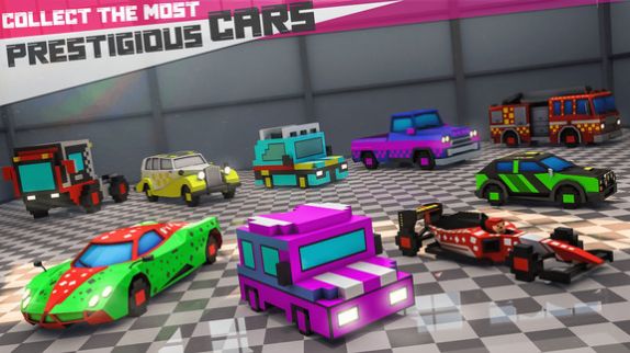 像素斜坡赛车游戏图1