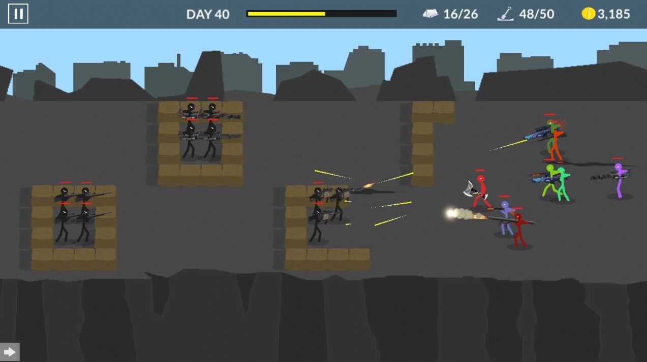 火柴人生存日安卓版游戏  v0.1图3