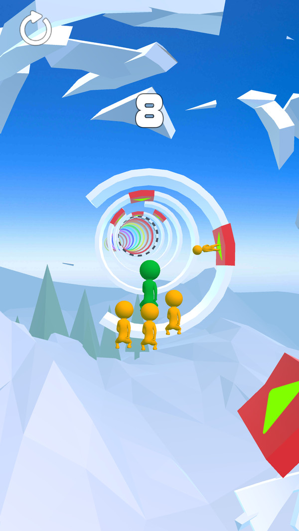 空中火柴人奔跑游戏安卓手机版  v0.1图4