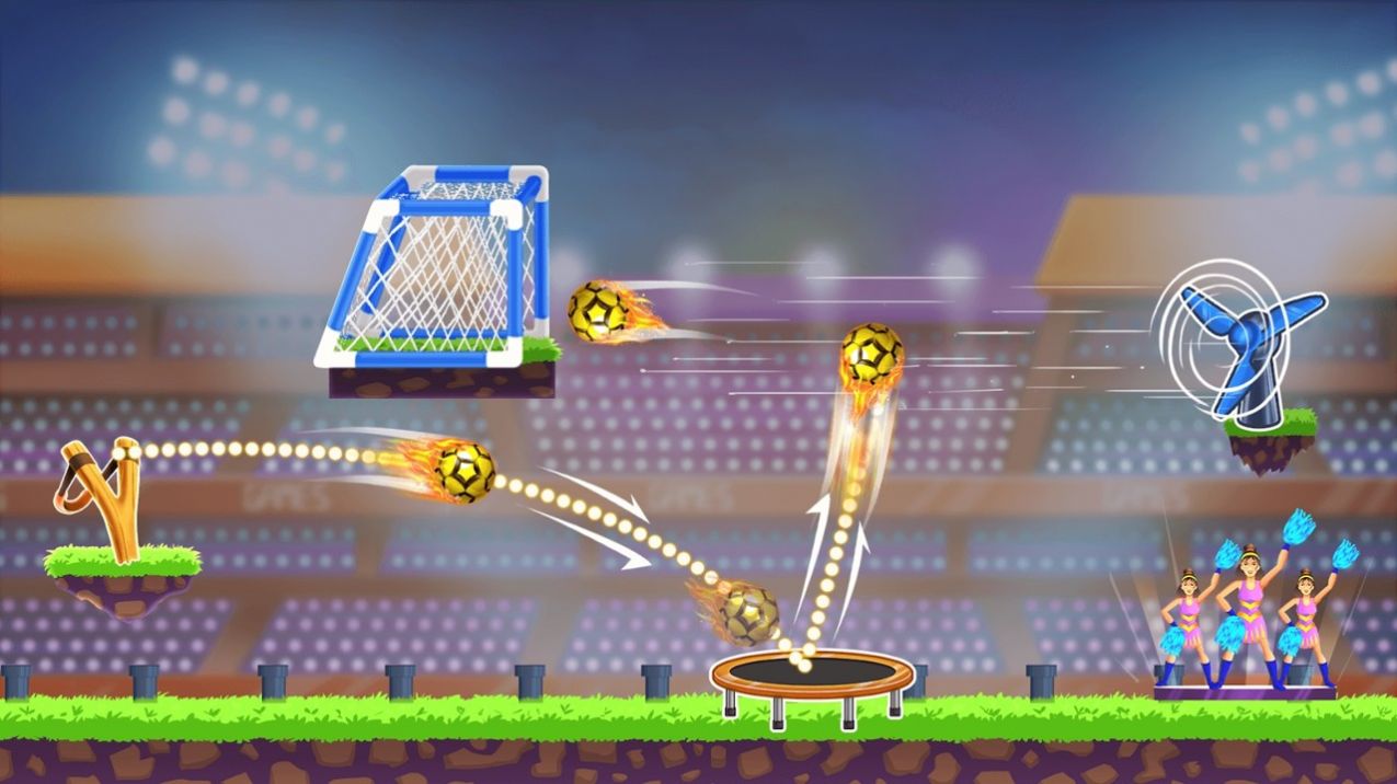 弹弓足球赛游戏图1