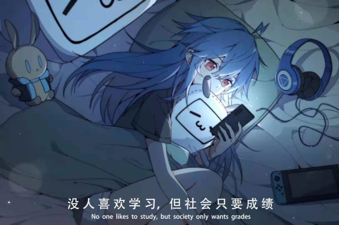 没人喜欢学习但社会只要成绩图片图1