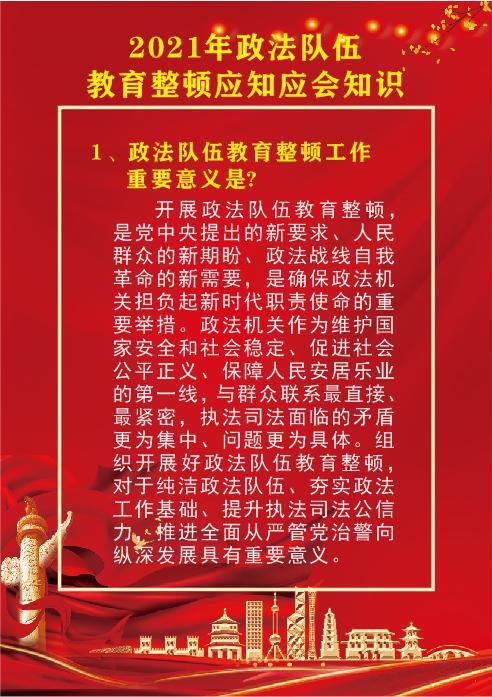 教育整顿应知应会测试题及答案图1