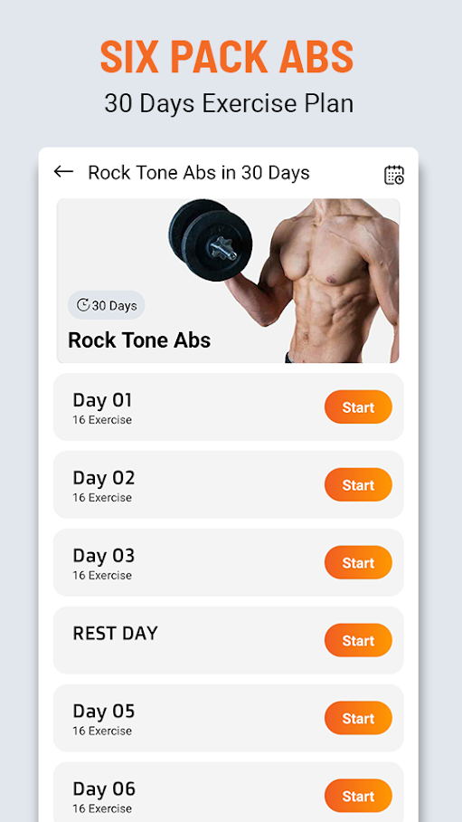 30天腹肌撕裂者运动健身app软件下载  v2.2图2