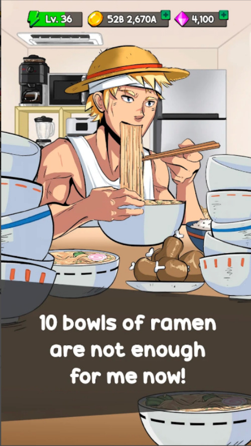 吃播培养游戏(FoodFighterClicker-Mukbang)图1