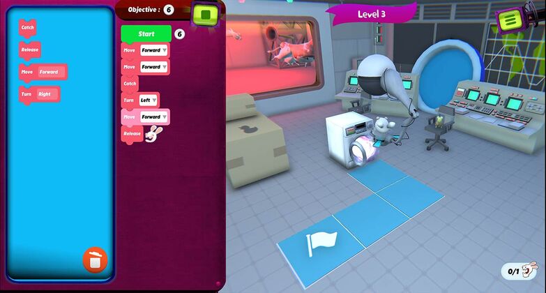 疯狂兔子编程学院安卓游戏免费版（rabbids coding）  v1.0图4