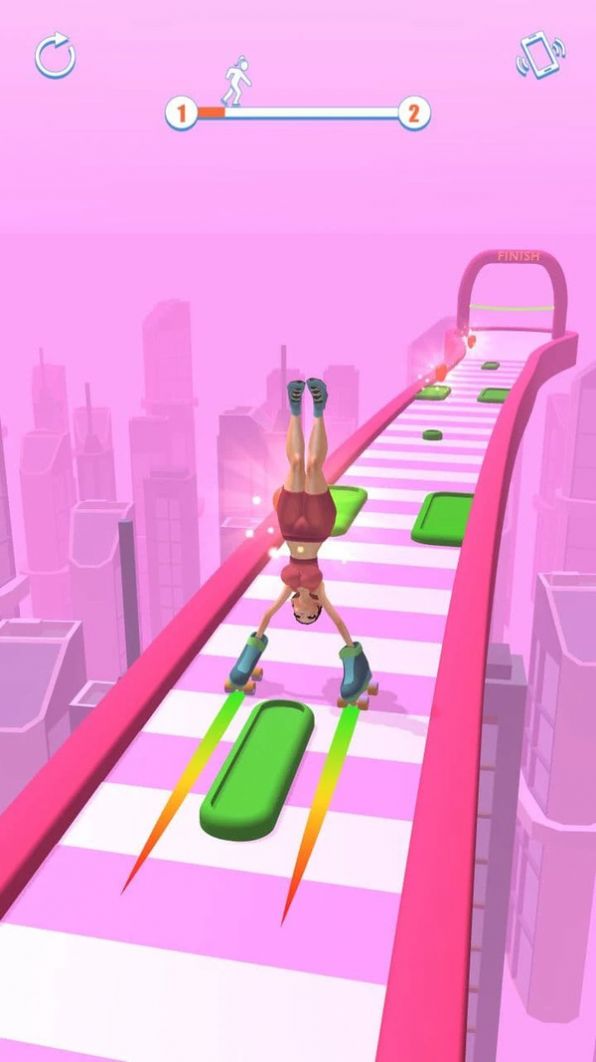 倒立轮滑游戏图3