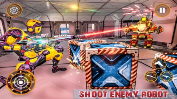 机器人射击模拟游戏中文安卓版  v2.6图2