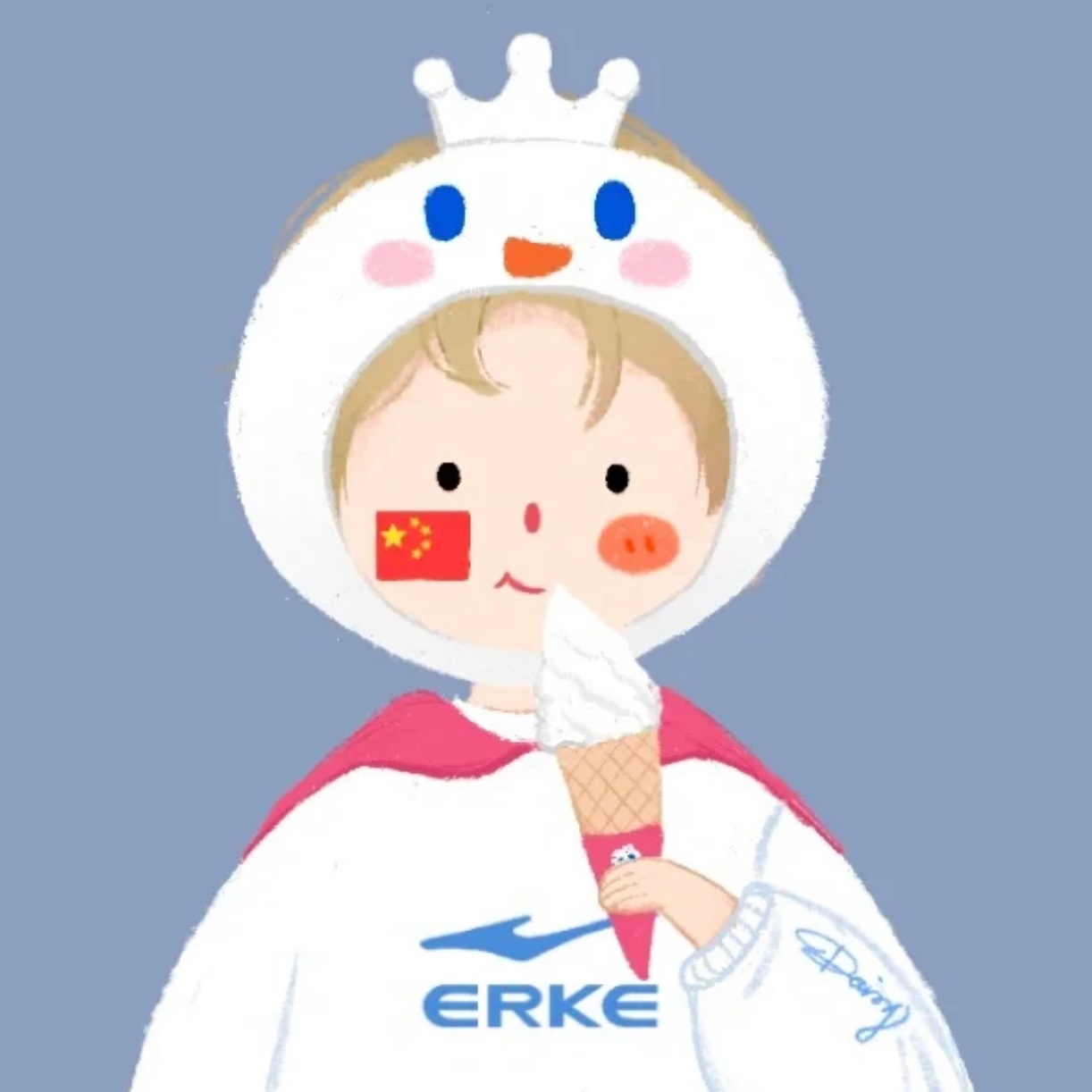 鸿星尔克和蜜雪冰城情头图片无水印最新分享 图2