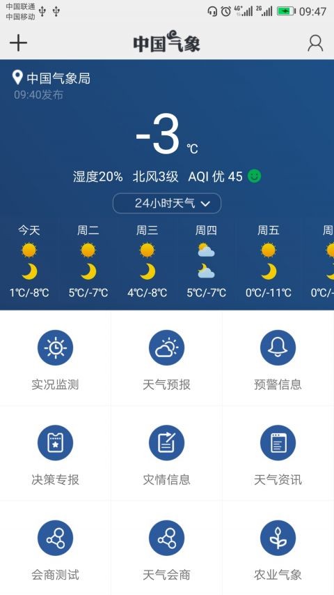 中央气象台图1