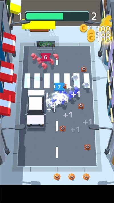 人群冲突3D图3