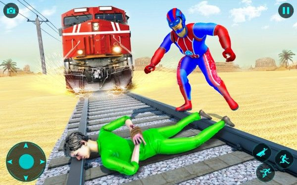 飞行英雄拯救城市游戏图1