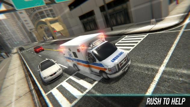 城市救援先锋金币完整汉化安卓版（City Ambulance Rescue Rush）  v1.0.3911图1