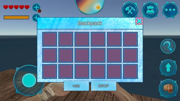 冬季海洋木筏生存金币汉化版图片1