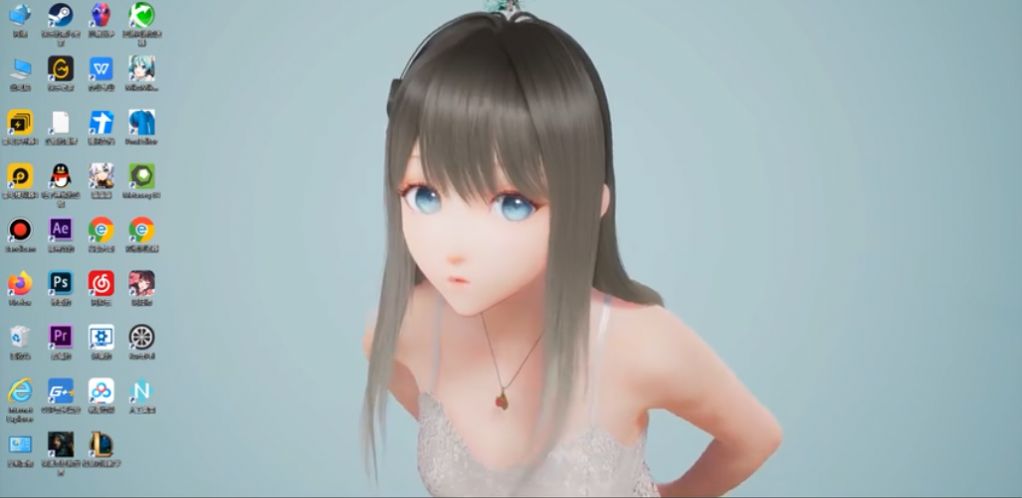 yoyo鹿鸣桌面壁纸图2