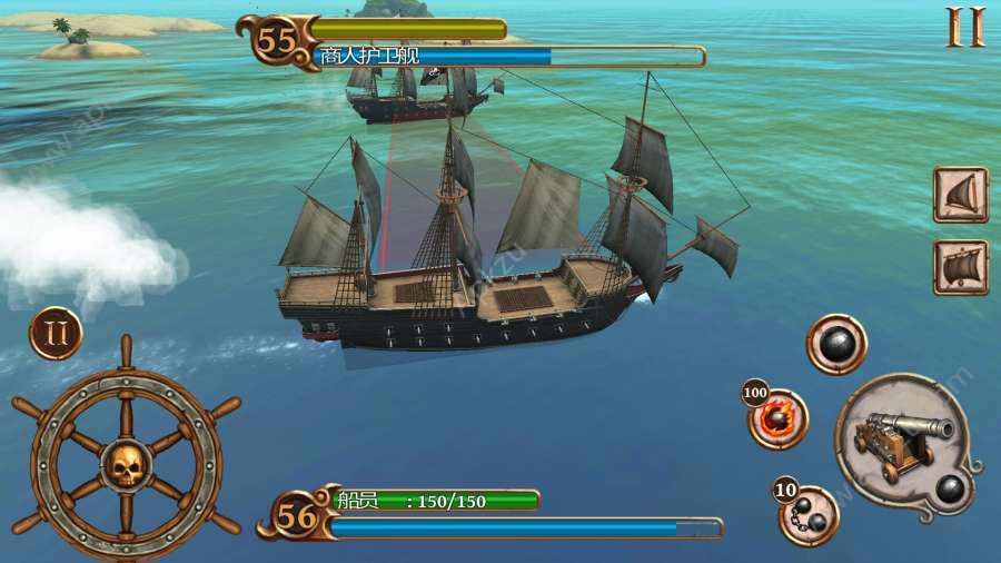 海盗战斗时代的船只安卓版图1