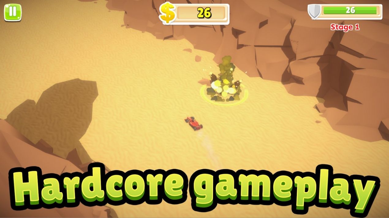 香椿汽车追逐赛游戏手机版  v1.0.0图1