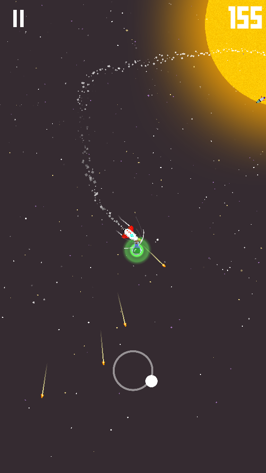 太空飞行像素火箭图2