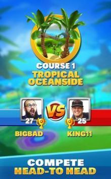 超级射门高尔夫游戏图1