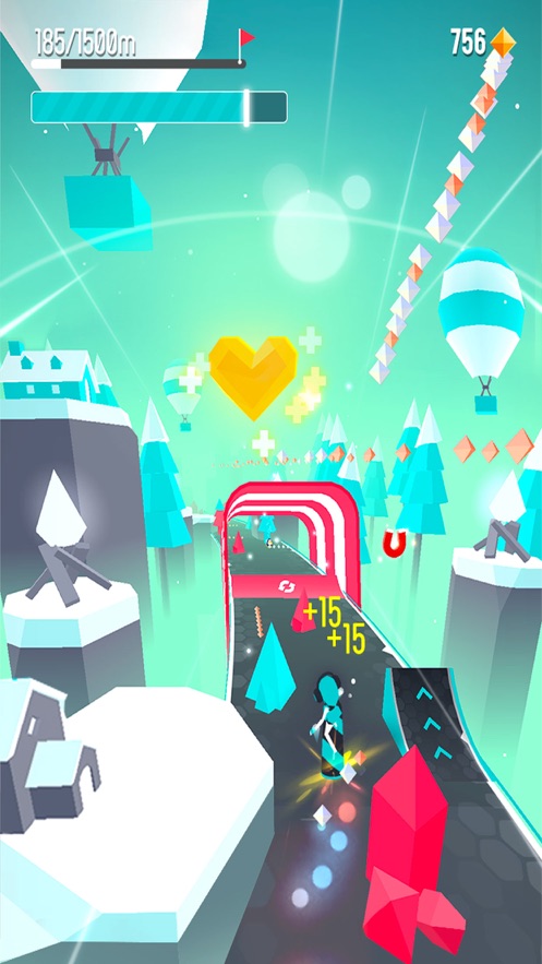 滑板彩色冲浪游戏官方版  v1.0图3