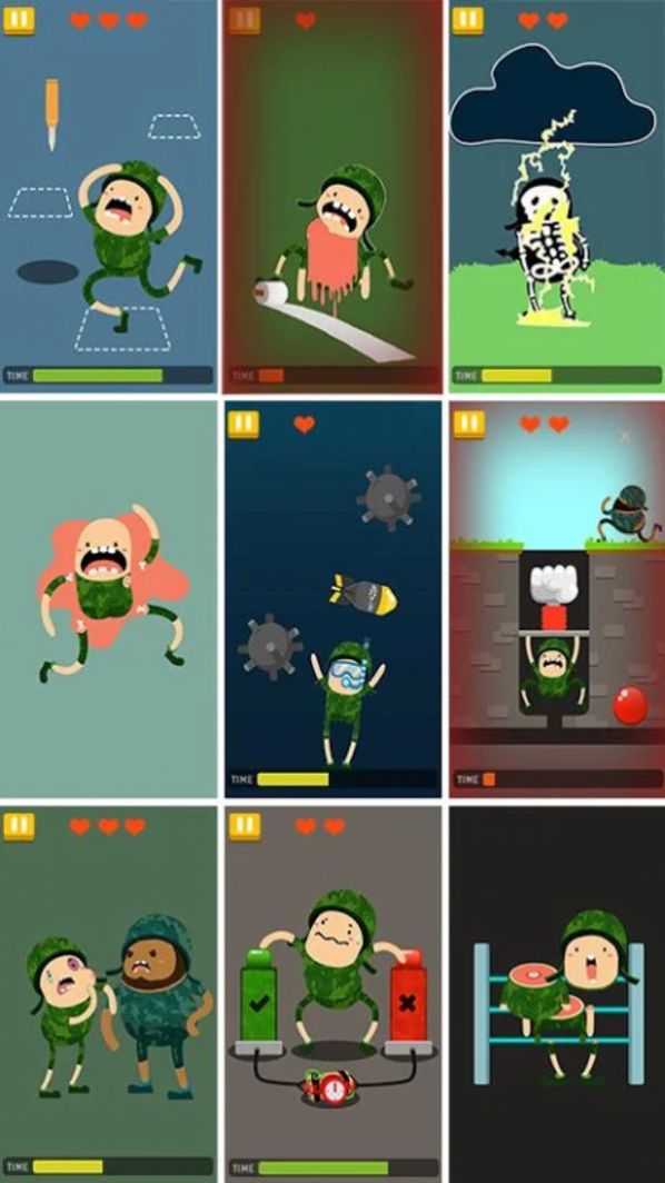 快跑迷你士兵游戏图1