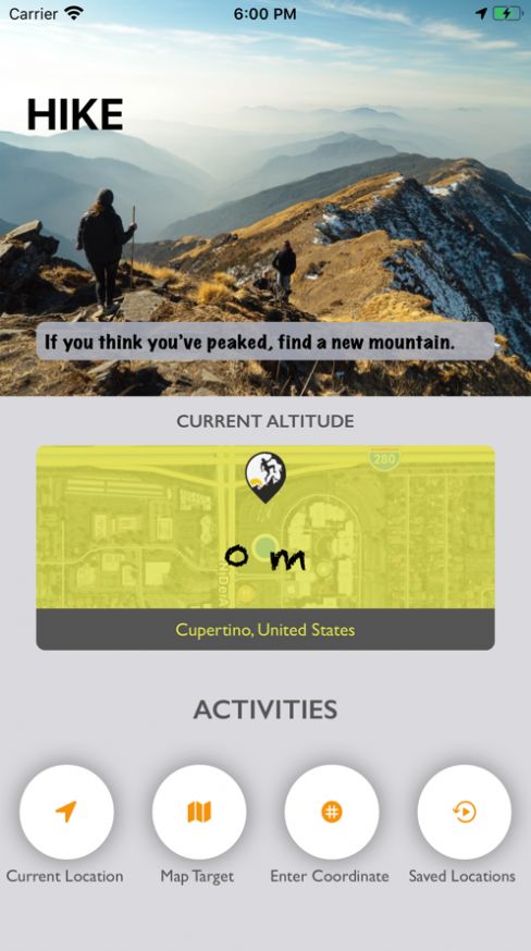 Hiking Altimeter app图4