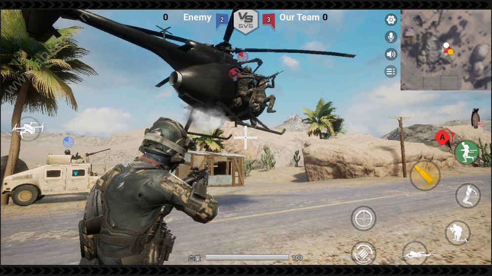 雷电傲气雄鹰吃鸡手游图1