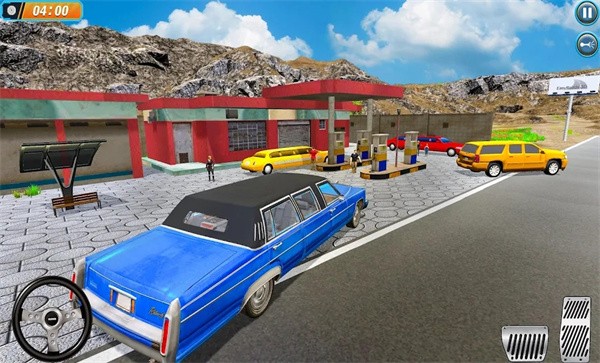 上坡豪华轿车越野司机图2