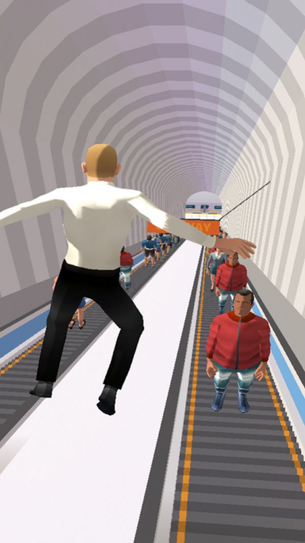 自动扶梯男孩游戏手机版  v1.0图1