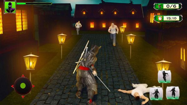 忍者英雄搏击安卓中文版游戏  v1.0图2