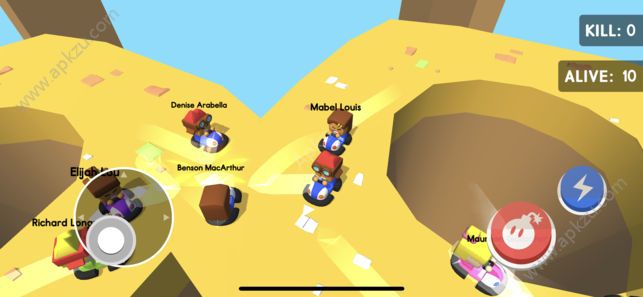 Bumper Kart.io游戏中文安卓最新版（保险杠卡丁车大作战）  v1.1图4