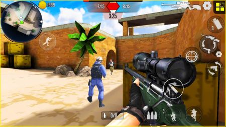 反恐突击队枪战射击游戏安卓版  v1.0图3