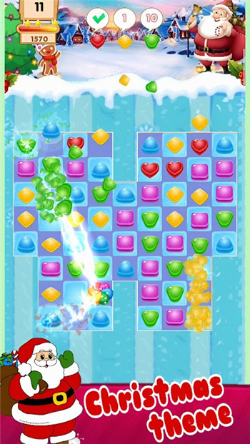 圣诞饼干爆炸手机版游戏  v1.0图1