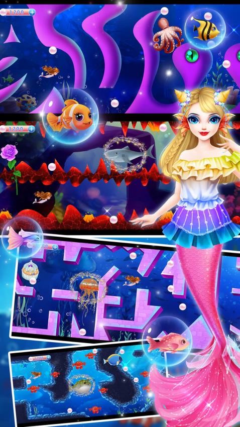 时尚美人鱼城堡装扮故事手机版图2