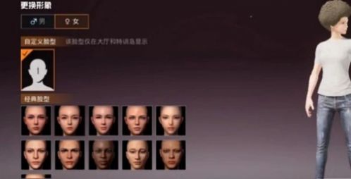 吃鸡捏脸女角色数据图2