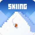 雪人山滑雪游戏
