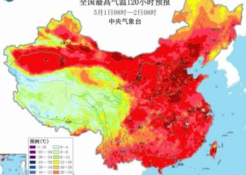 十一长假全国天气地图合集