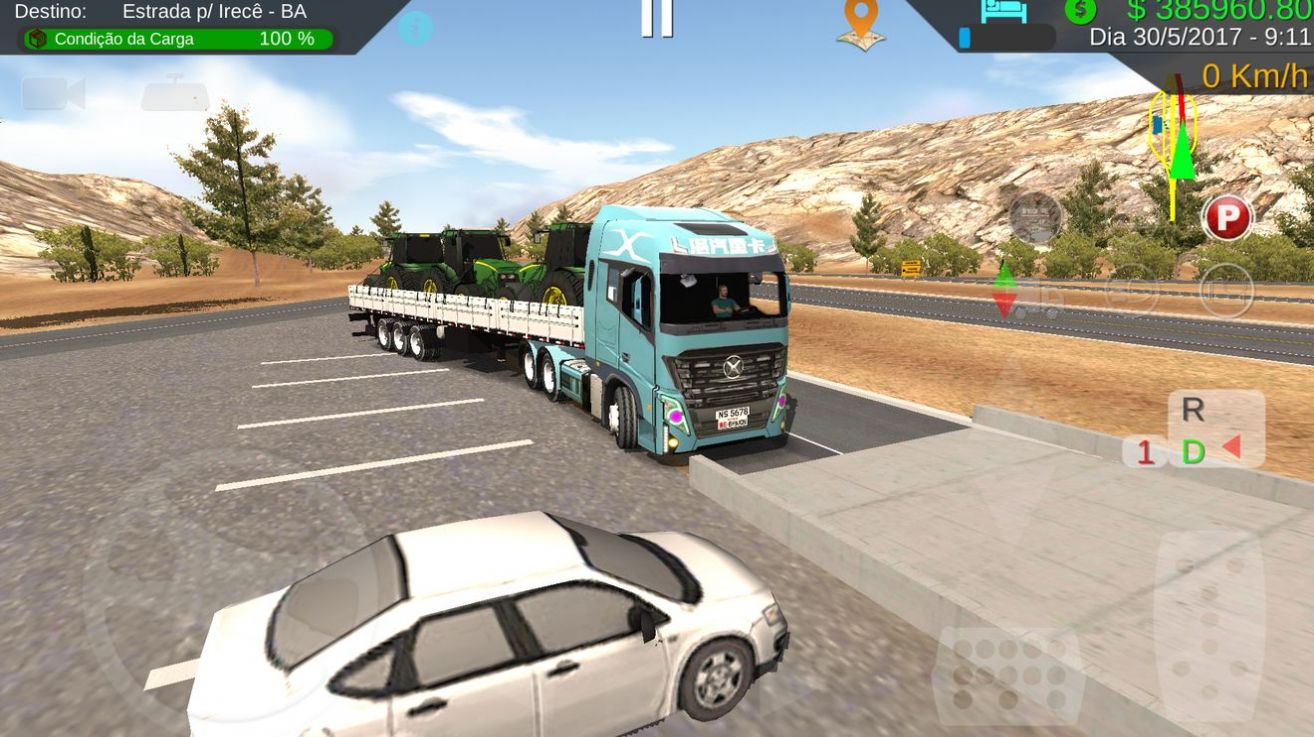 半挂车倒车游戏中文版下载手机版  v1.0图2