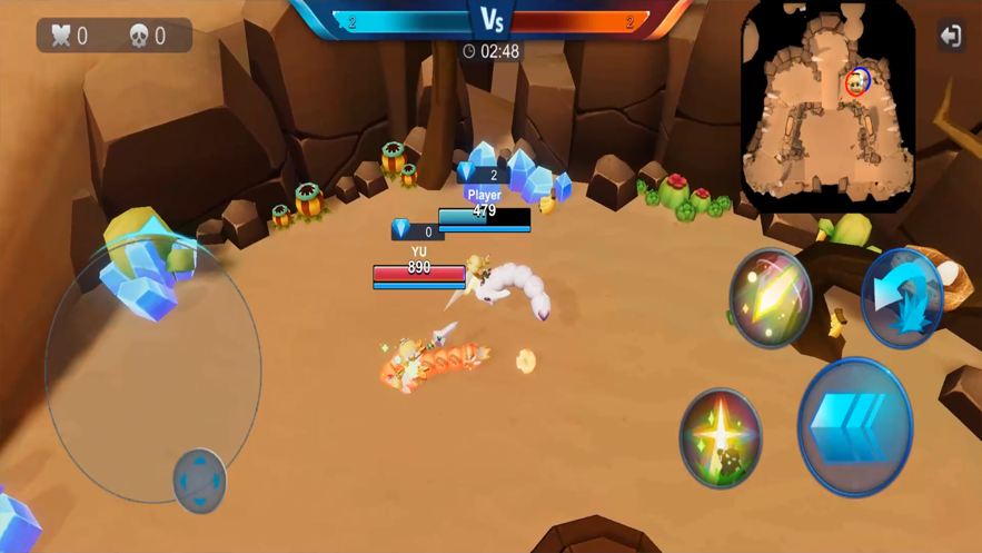 碰碰蛇2游戏图1