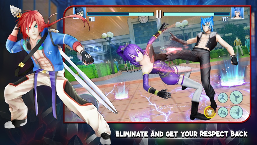 龙忍者漫画格斗游戏中文版  v1.1图2