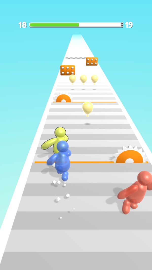 疯狂气球人跑酷游戏图1