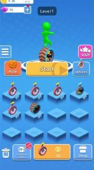 滚轮溜冰比赛游戏图1