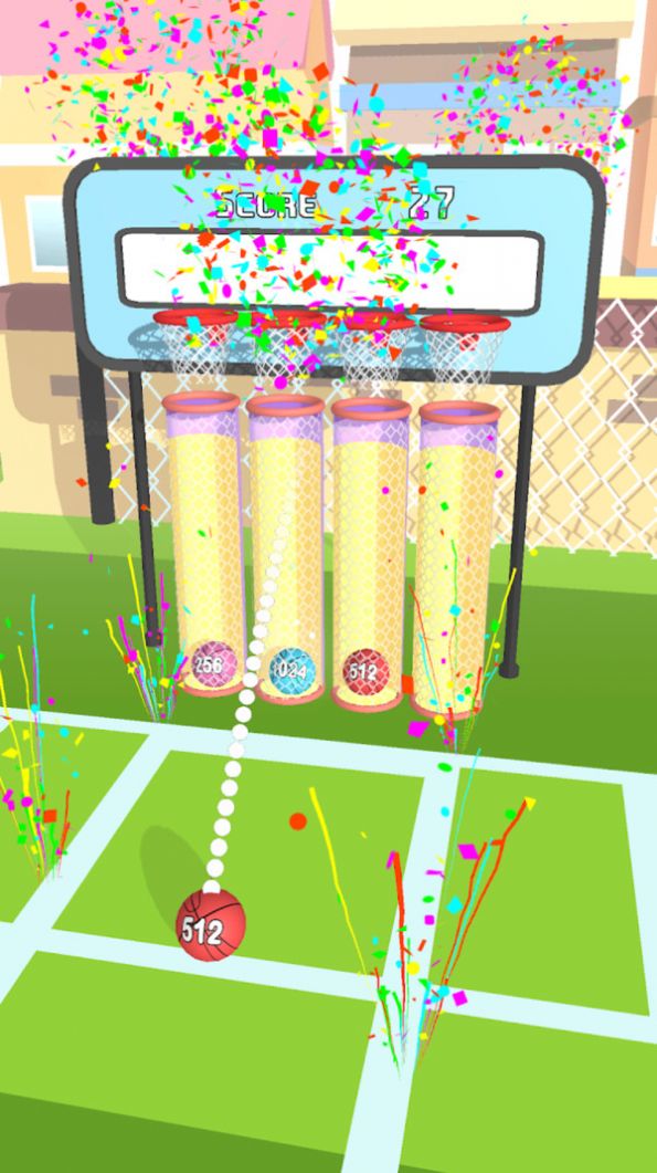 2048篮球赛游戏图2