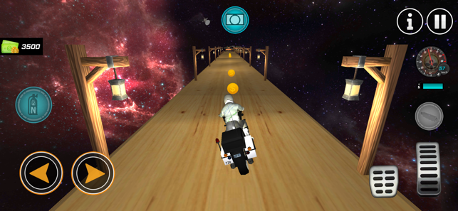 银河自行车坡道特技游戏中文汉化安卓版  v1.0图2