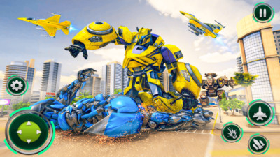 战斗机改造机器人图3