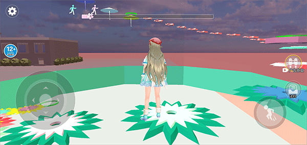 樱校女神跑酷游戏图2