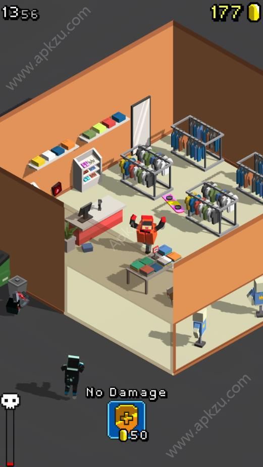 方块僵尸荒野大逃亡金币安卓版（Blocky Zombies）  v1图4