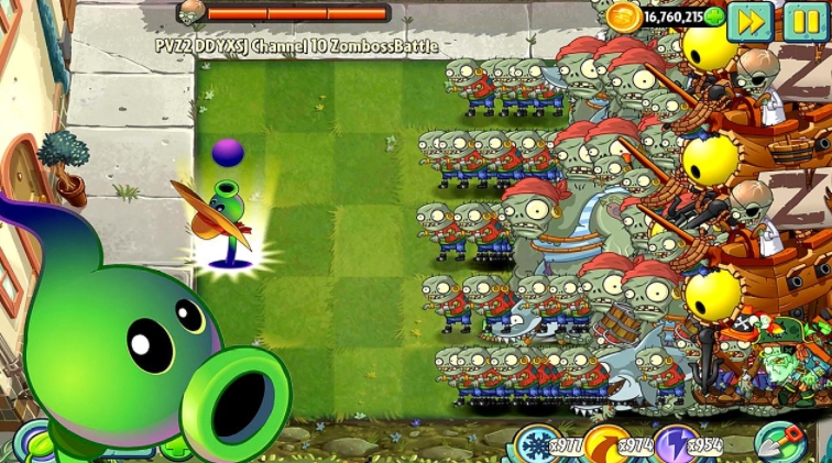 植物大战僵尸bt版骑士豌豆合集